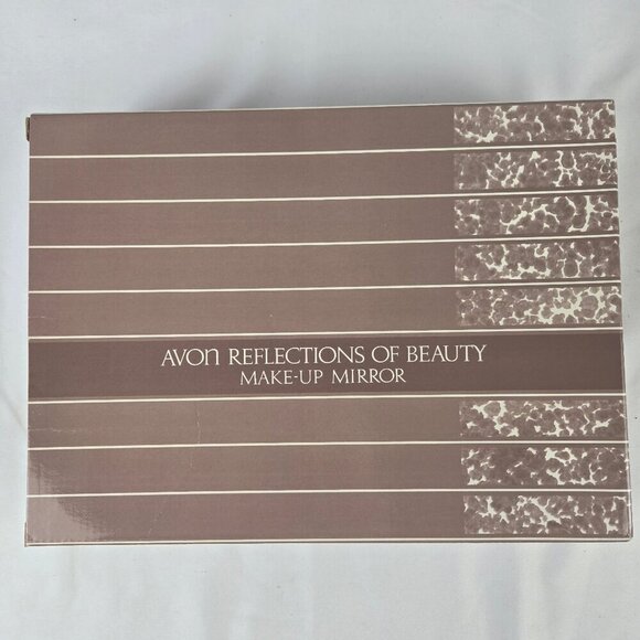 VTG Avon Light Up Make Up & Magnifying Mirror Battery Operated NWT Dead Stock - Picture 10 of 12